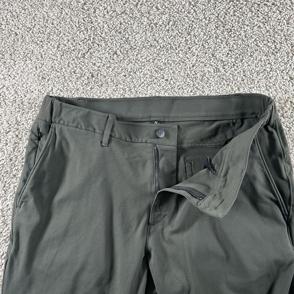 Public Rec Pants Men 32x28 Green Performance Chino Stretch Outdoors Light Casual - Picture 2 of 12